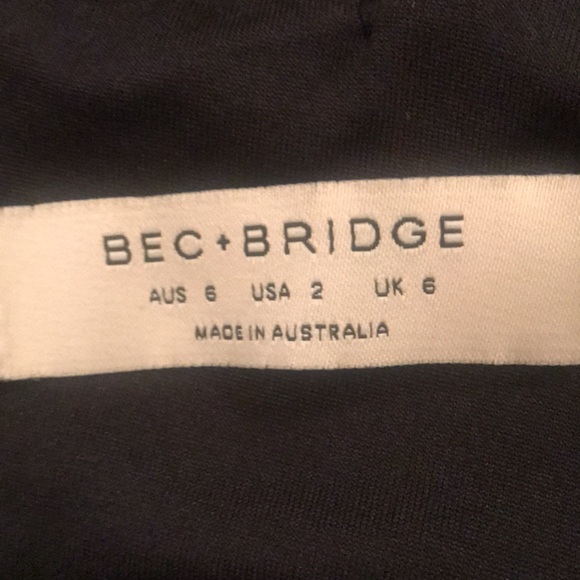 🖤 Bec & Bridge - Fox Tail Mini Dress - US 2 / AU 6 / UK 6 (fits like 00/0) - Picture 12 of 16